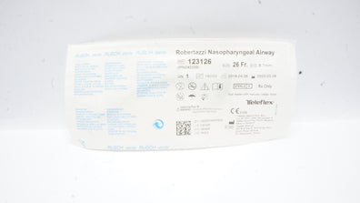 Teleflex 123126 Robertazzi Nasopharyngeal Airway 26Fr x 8.7OD (x)